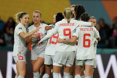 Switzerland beats Philippines 2-0 in its Women’s World Cup opener
